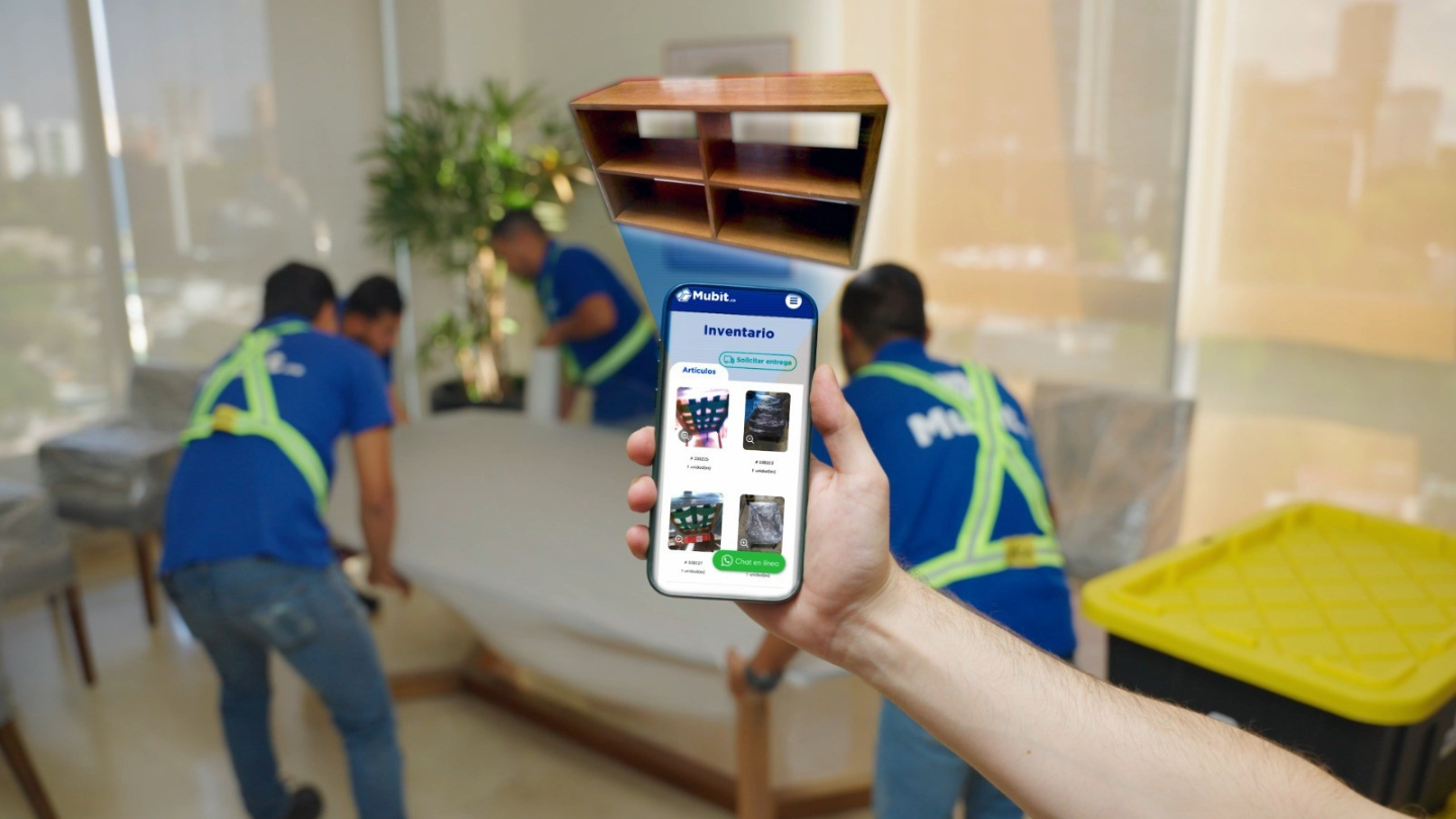 Almacenaje y control de activos empresariales con inventario digital Mubit